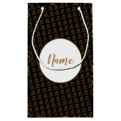 Löwe nAstrology Symbol- Zeichnen Kleine Geschenktüte (Rückseite)