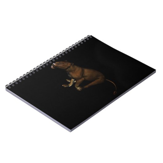 Löwe Notizblock (Linke Seite)