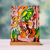 Löwe nur kalt acrylschild (Neutral)