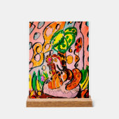 Löwe nur kalt acrylschild (Vorderseite)