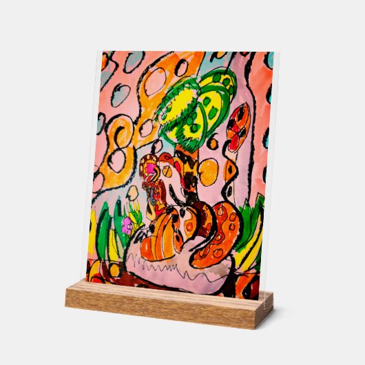 Löwe nur kalt acrylschild (Winkel)