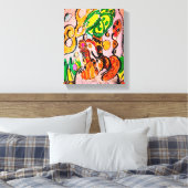 Löwe nur kalt leinwanddruck (Insitu (Schlafzimmer))