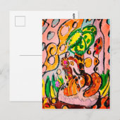 Löwe nur kalt postkarte (Vorne/Hinten)