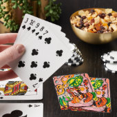 Löwe nur kalt spielkarten (In Situ)