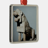 Löwe Ornament Aus Metall (Rechts)