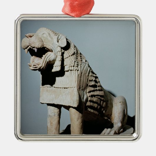 Löwe Ornament Aus Metall (Vorne)