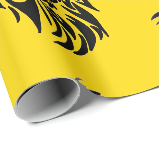 Löwe - Packpapier - Gelb (Rolleneckpunkt)