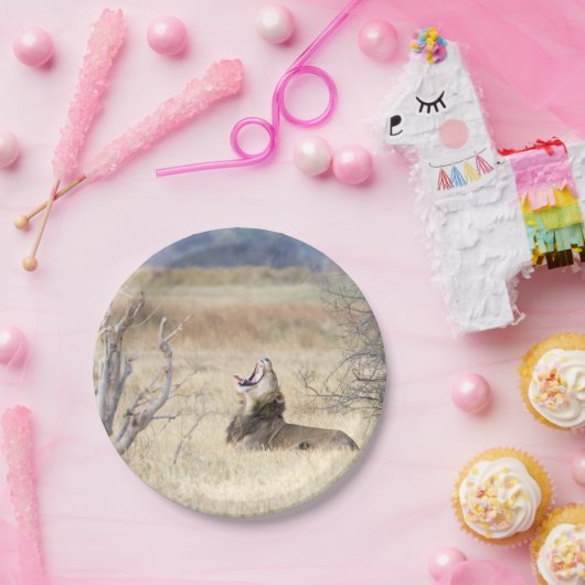 Löwe Pappteller (Party)