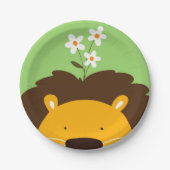 Löwe Pappteller (Vorderseite)