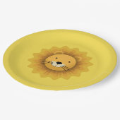Löwe Pappteller (Schrägansicht)
