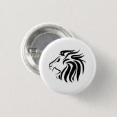 Löwe-Piktogramm-Knopf Button (Vorne & Hinten)