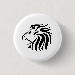 Löwe-Piktogramm-Taste Button