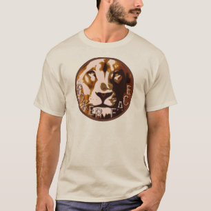 Löwe Pokerface Logo T-Shirt