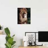 Löwe Poster (Heimbüro)