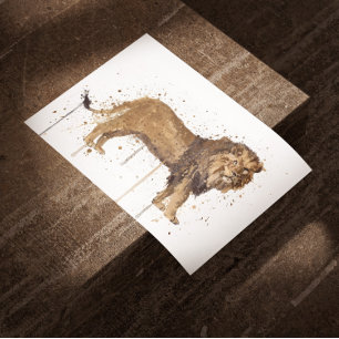 Löwe Poster