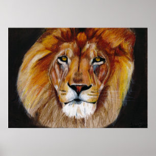 Löwe Poster