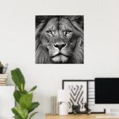 Löwe Poster (Heimbüro)