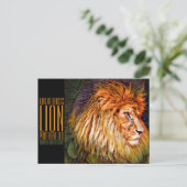 Löwe [Postkarte] Postkarte (Stehend Vorderseite)