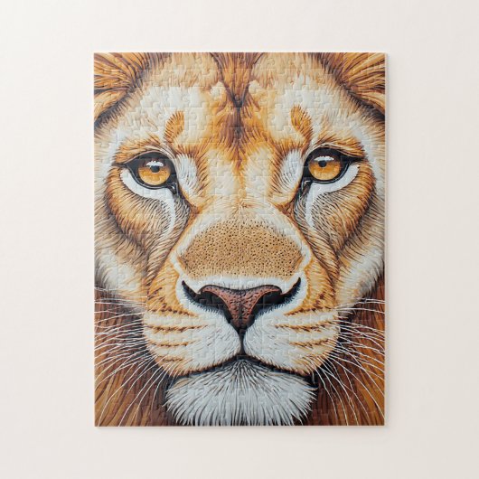 Löwe Puzzle (Vertikal)
