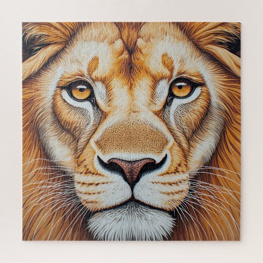Löwe Puzzle (Vertikal)
