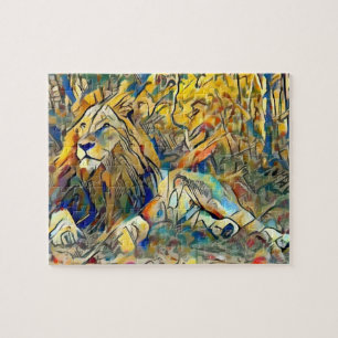 Löwe Puzzle
