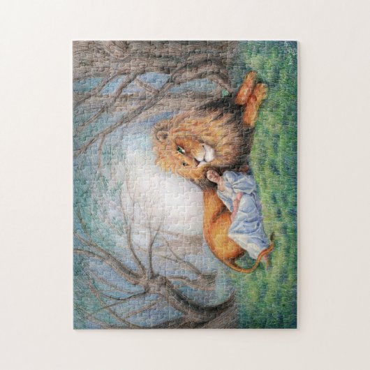 Löwe Puzzle (Vertikal)