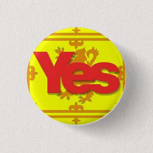 Löwe Rampamt ja Abzeichen Button (Vorderseite)