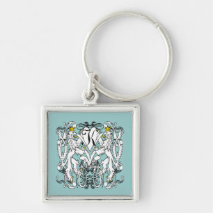 Löwe Rampant Renaissance Hochzeit Schlüsselanhänger