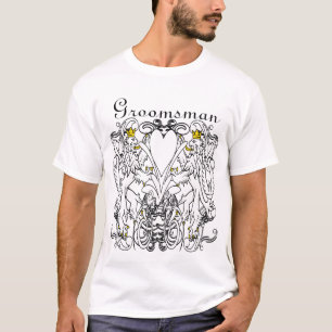 Löwe Rampant Renaissance-Hochzeit T-Shirt