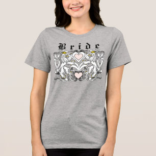 Löwe Rampant Renaissance Hochzeit Tri-Blend Shirt