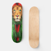 Löwe Rasta Skateboard (Vorderseite)