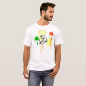 Löwe rasta T-Shirt (Vorne ganz)