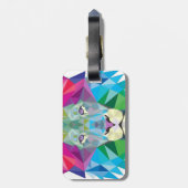 Löwe-Regenbogen Gepäckanhänger (Rückseite vertikal)