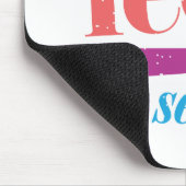 Löwe-Rosa Mousepad (Ecke)