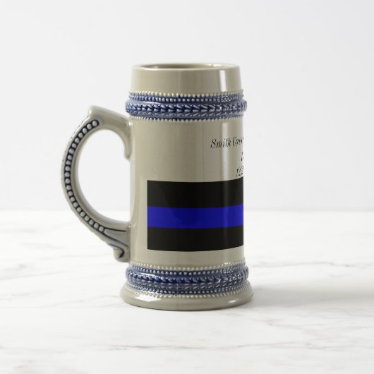 LÖWE-Ruhestand Stein Bierglas (Links)