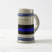 LÖWE-Ruhestand Stein Bierglas (VorderseiteRechts)