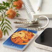 Löwe Schlüsselanhänger (Vorderseite rechts)