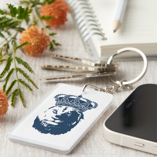 Löwe Schlüsselanhänger (Vorderseite rechts)