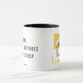 Löwe-Schreibens-Tasse Tasse (Zentrum)