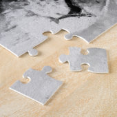Löwe-Schwarzweiss-Medien-Digital-Kunst Puzzle (Seite)