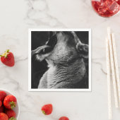 Löwe Serviette (Beispiel)