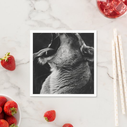 Löwe Serviette (Beispiel)