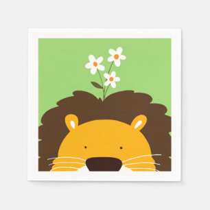 Löwe Serviette