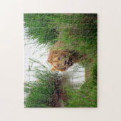 Löwe sieht aus puzzle (Vertikal)