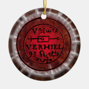 Löwe sigil keramikornament