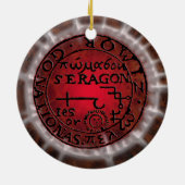 Löwe sigil keramikornament (Hinten)