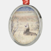 Löwe Silbernes Ornament (Links)