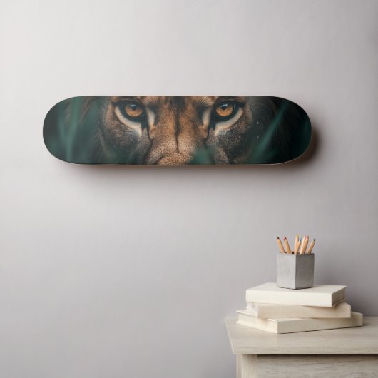 Löwe Skateboard (Wandkunst (Horz))