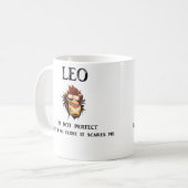 Löwe: So perfekt Kaffeetasse (Vorderseite Links)