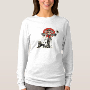 Löwe & Sonne Kaiserin – Alte persische Mythologie- T-Shirt